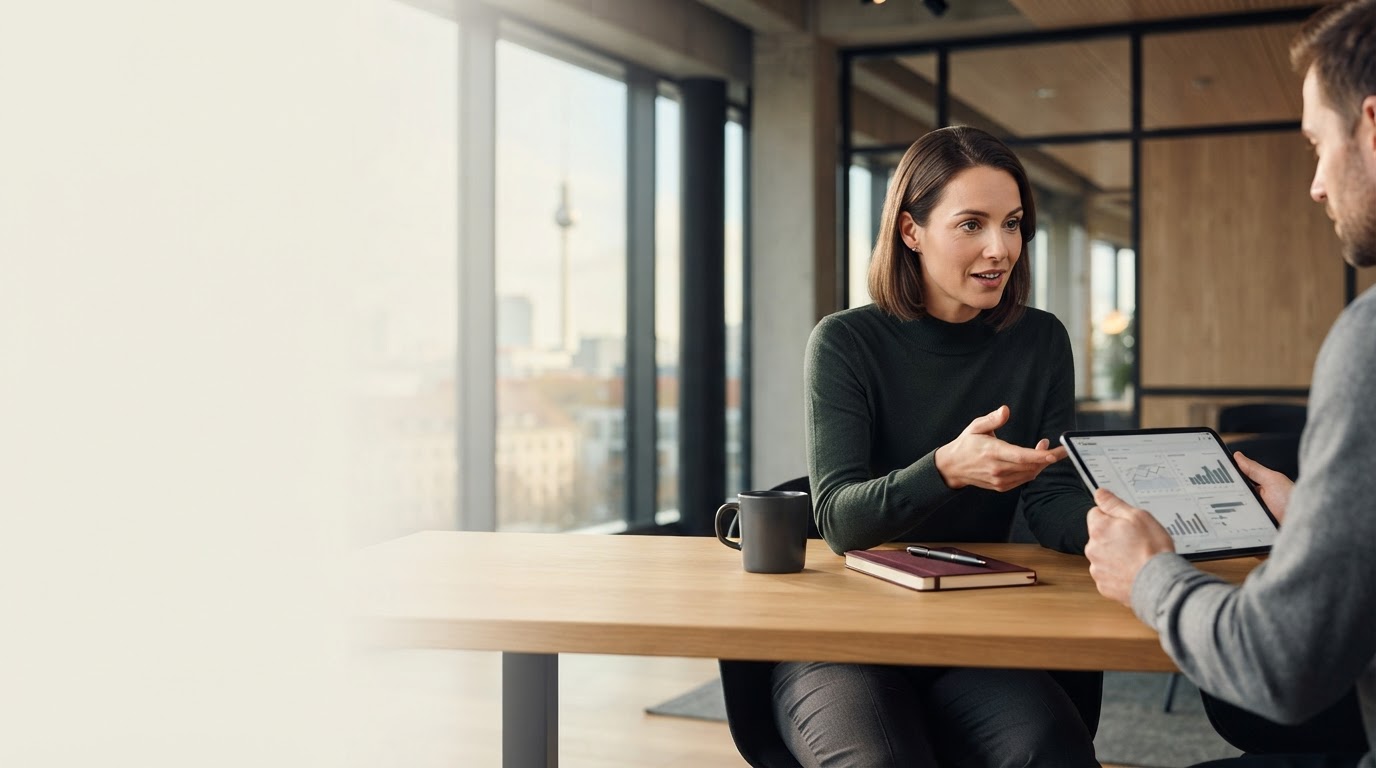 ZylwKixor Arbeitsplatz mit Datenvisualisierung für standortunabhängige Investoren